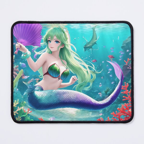 Item preview, A mermaid's biggest fan designed and sold by lamuness.