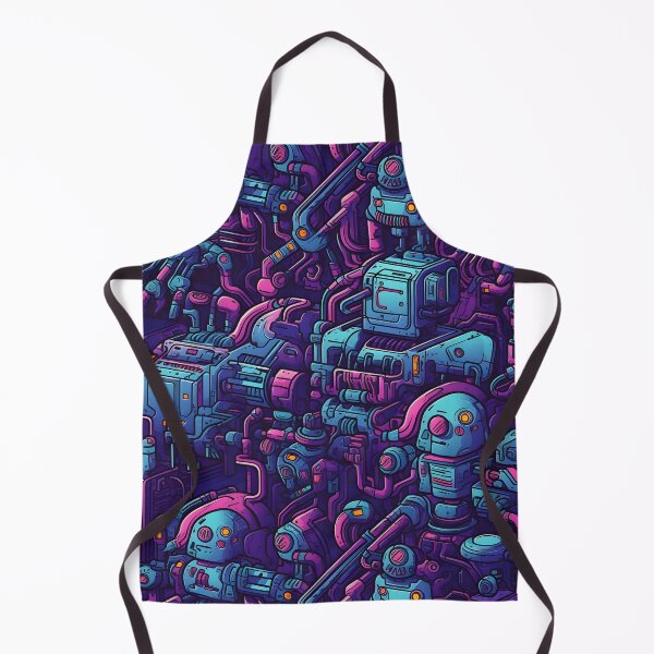 Item preview, Futuristic CyberPunk Machinery - Seamless designed and sold by GalacticLabs.