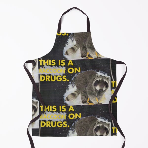 Item preview, This is a Raccoon on Drugs; This is Your Brain on Drugs Parody designed and sold by LILAC-INFANT.