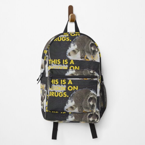 Item preview, This is a Raccoon on Drugs; This is Your Brain on Drugs Parody designed and sold by LILAC-INFANT.