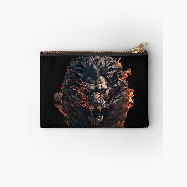 Item preview, "Fire Lion: Fiery Ferocity in a Striking Illustration". designed and sold by Jhuvel.