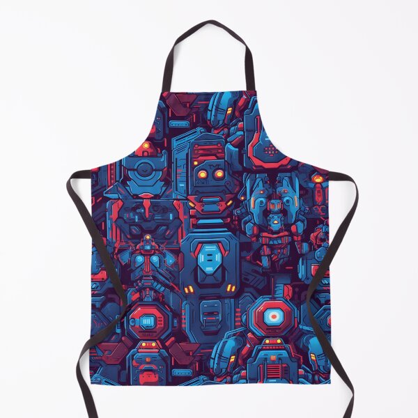 Item preview, Futuristic CyberPunk Robotics Lab - Seamless designed and sold by GalacticLabs.