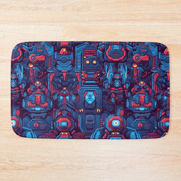 Item preview, Futuristic CyberPunk Robotics Lab - Seamless designed and sold by GalacticLabs.