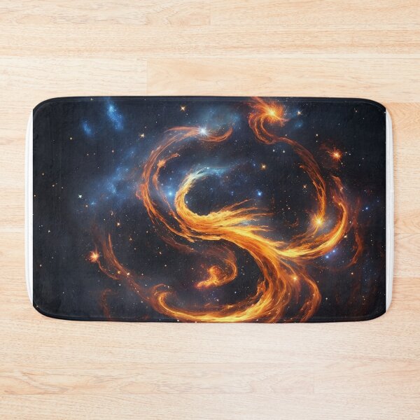 Item preview, Cosmic Fire Stars and Swirling Winds designed and sold by mdhanim.