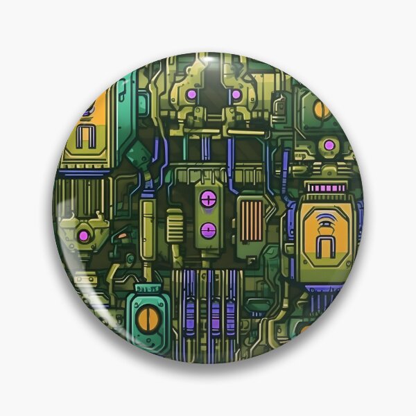 Item preview, Cyber Jungle - Seamless designed and sold by GalacticLabs.