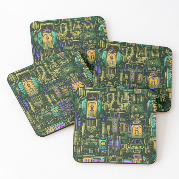 Item preview, Cyber Jungle - Seamless designed and sold by GalacticLabs.