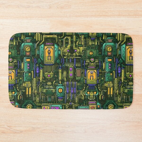 Item preview, Cyber Jungle - Seamless designed and sold by GalacticLabs.