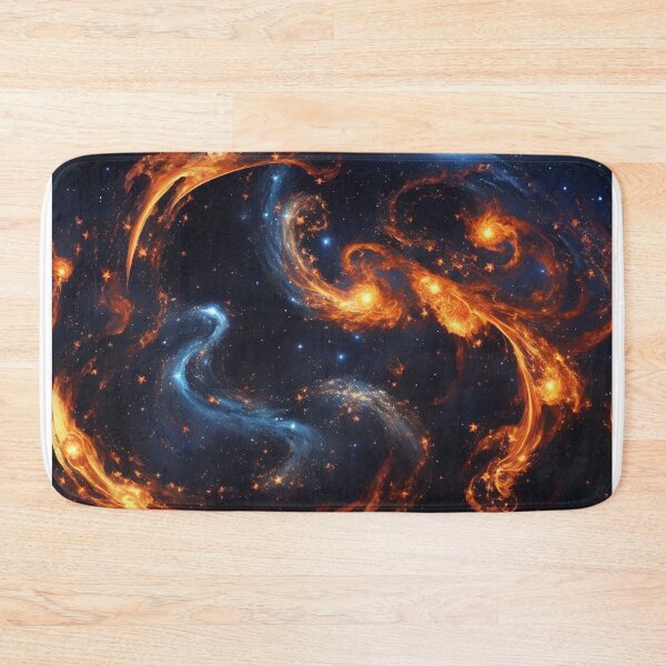 Item preview, Swirls and Smoke Clouds in Cosmic Fire designed and sold by mdhanim.