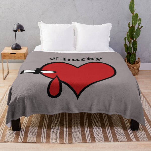 Item preview, Bride of chucky tattoo heart designed and sold by HeichousArt.