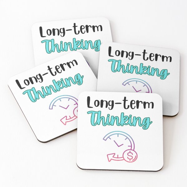 Item preview, Long-term Thinking Design designed and sold by JAMTEESHOP.