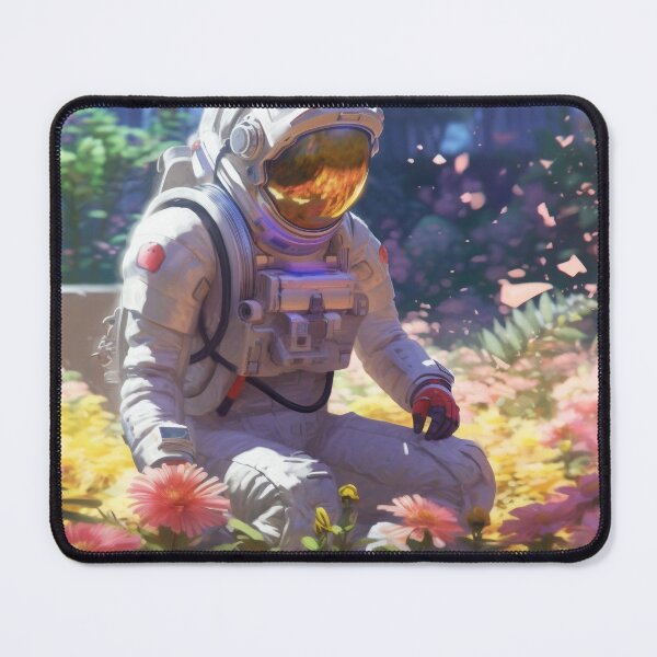 Item preview, Celestial Reverie: An Astronaut's Blooming Odyssey designed and sold by oanaunciuleanu.