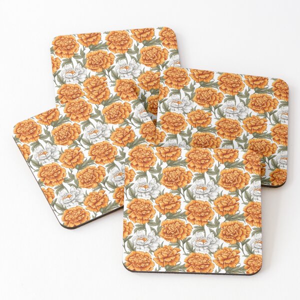 Item preview, Marigold Field Art Pattern designed and sold by victorsuarez.