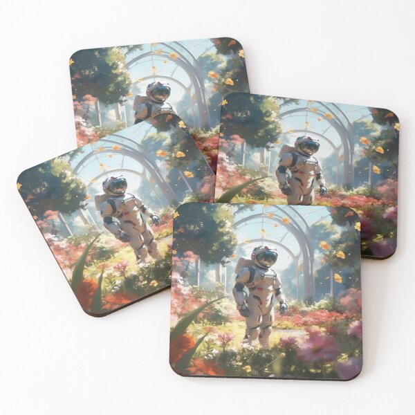 Item preview, Celestial Reverie: An Astronaut's Blooming Odyssey designed and sold by oanaunciuleanu.