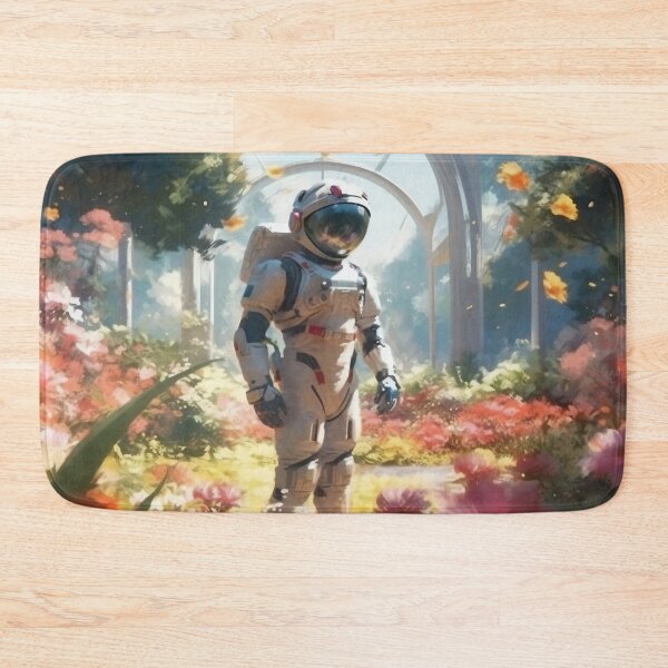 Item preview, Celestial Reverie: An Astronaut's Blooming Odyssey designed and sold by oanaunciuleanu.