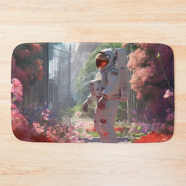 Item preview, Celestial Reverie: An Astronaut's Blooming Odyssey designed and sold by oanaunciuleanu.