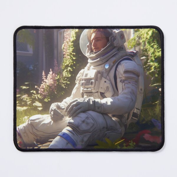 Item preview, Celestial Reverie: An Astronaut's Blooming Odyssey designed and sold by oanaunciuleanu.