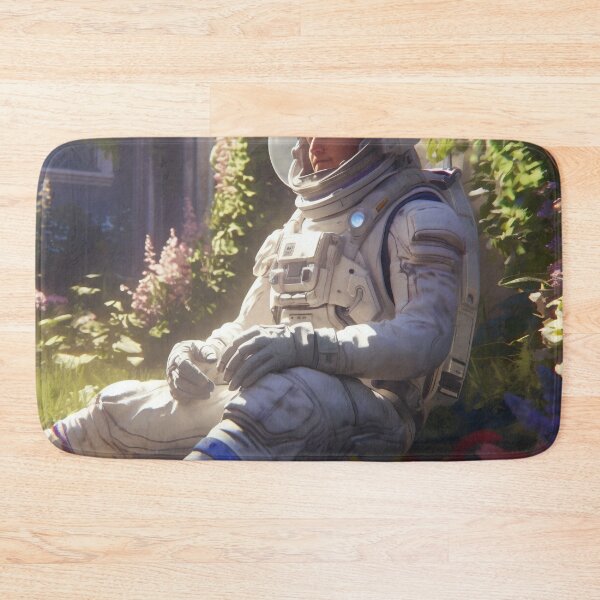 Item preview, Celestial Reverie: An Astronaut's Blooming Odyssey designed and sold by oanaunciuleanu.