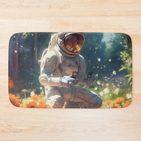 Item preview, Celestial Reverie: An Astronaut's Blooming Odyssey designed and sold by oanaunciuleanu.