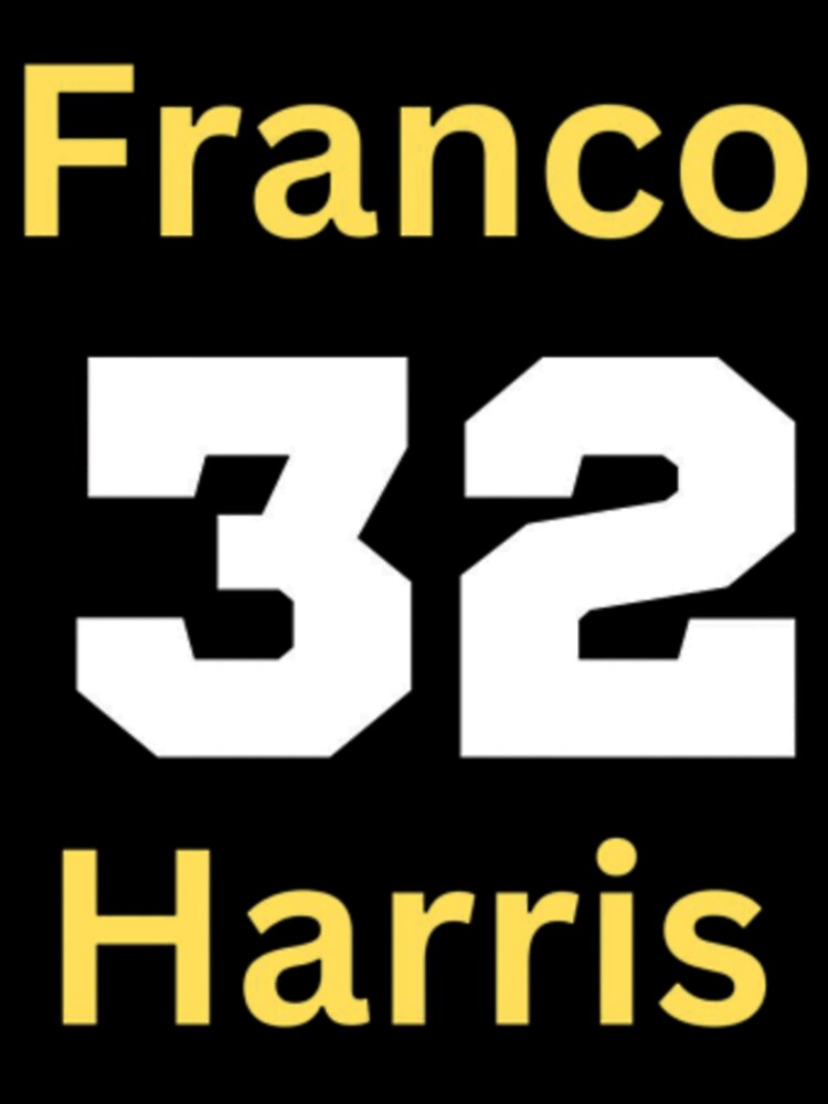 Franco Harris Shirt, Football Legend Vintage 90s,Double Sided Shirt