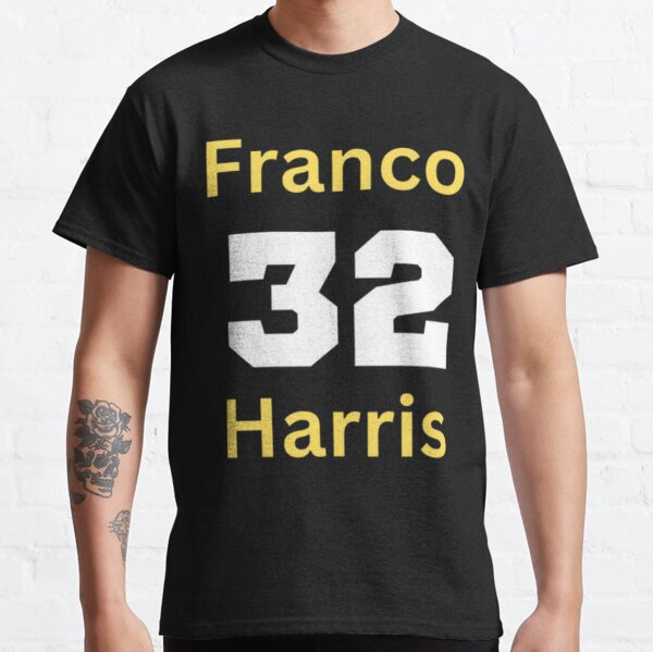 HOT!! Pittsburgh Steelers Franco Harris #32 Name & Number Player T-Shirt  S-2XL