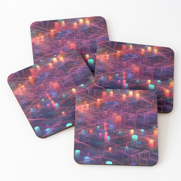 Item preview, 3D Fractal Geometry - Seamless designed and sold by GalacticLabs.