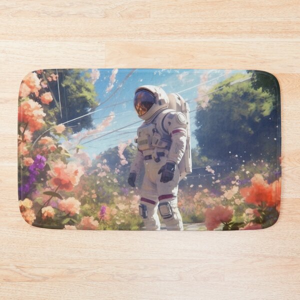 Item preview, Celestial Reverie: An Astronaut's Blooming Odyssey designed and sold by oanaunciuleanu.