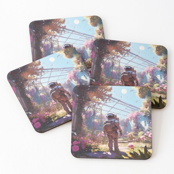 Item preview, Celestial Reverie: An Astronaut's Blooming Odyssey designed and sold by oanaunciuleanu.