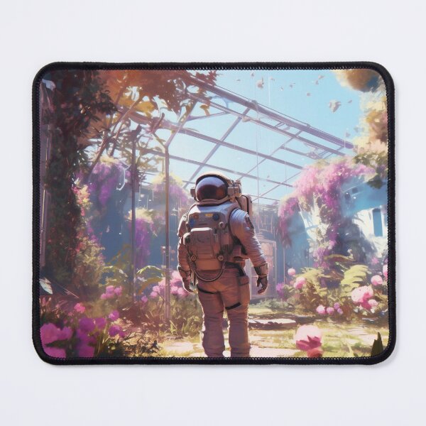 Item preview, Celestial Reverie: An Astronaut's Blooming Odyssey designed and sold by oanaunciuleanu.