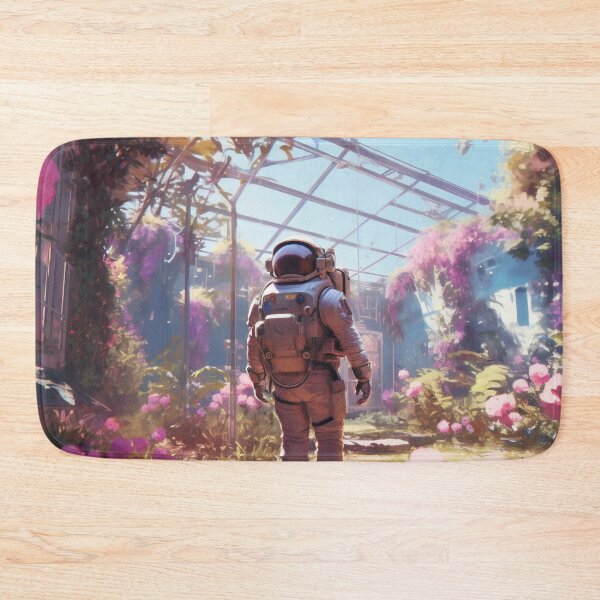 Item preview, Celestial Reverie: An Astronaut's Blooming Odyssey designed and sold by oanaunciuleanu.