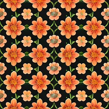 Artwork thumbnail, Flower Pattern "Nichole" by patternsforp