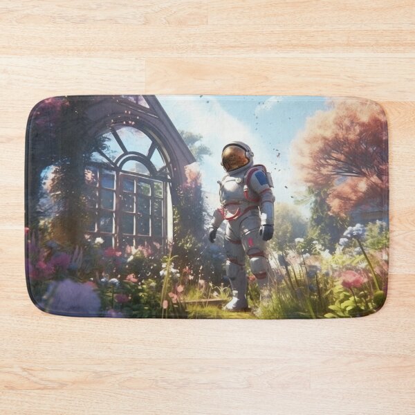 Item preview, Celestial Reverie: An Astronaut's Blooming Odyssey designed and sold by oanaunciuleanu.