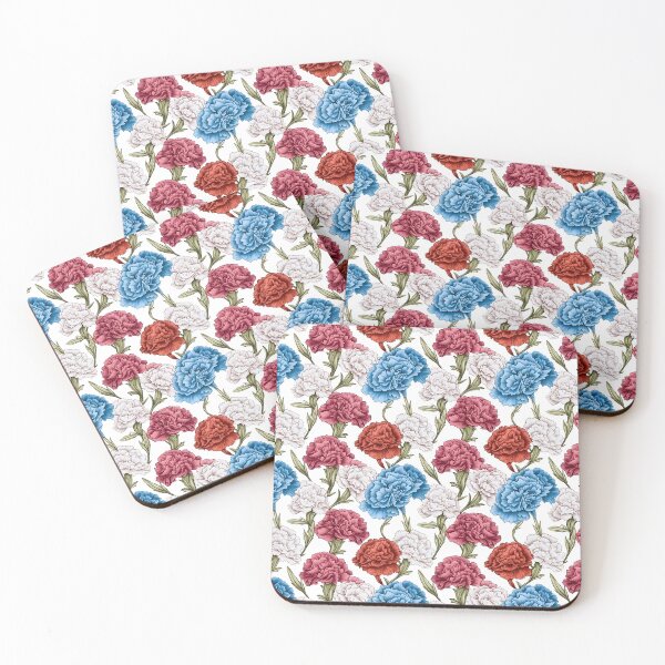 Item preview, Carnations Field Art Pattern designed and sold by victorsuarez.
