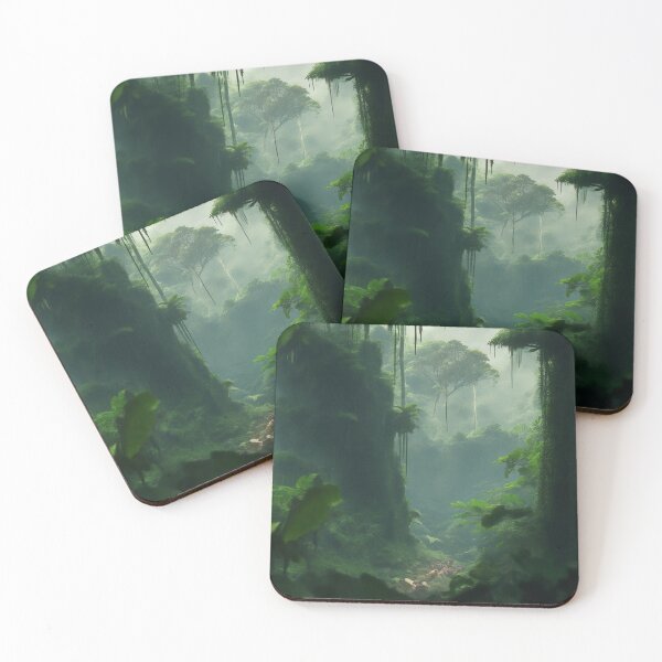 Item preview, A Serene Jungle Oasis designed and sold by mdhanim.