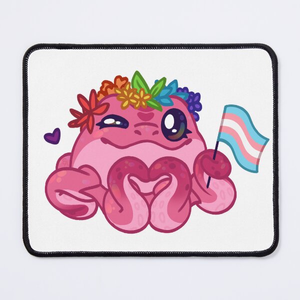 Item preview, Pride Pretzel Trans designed and sold by EnchantedAnimal.