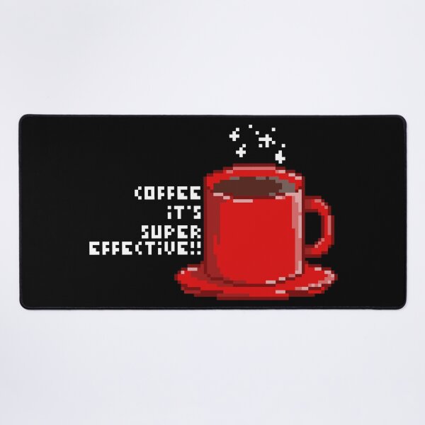 Item preview, coffee it's super effective !! designed and sold by Si Pakne.