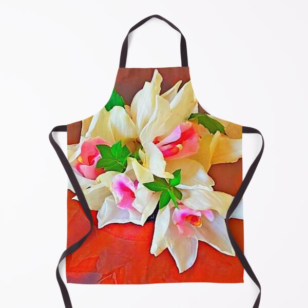 Item preview, White-Pink Flowere bouquet oil style paining by Iritof designed and sold by iritof.