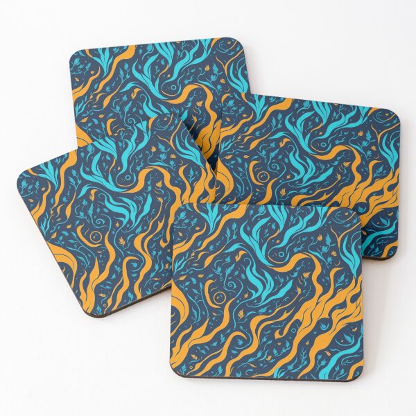 Artikelvorschau, Colorful Water Ripples: Seamless Vector Patterns entworfen und verkauft von RedArtG09.