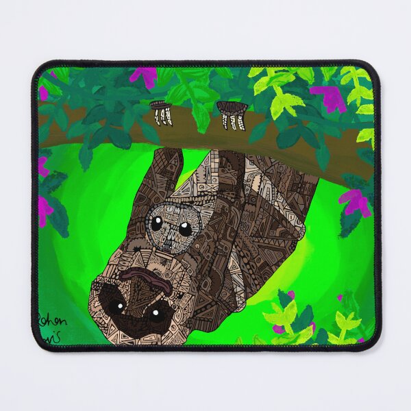 Item preview, Robot mum and baby sloth designed and sold by Rohans-Drawings.