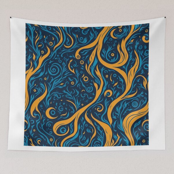 Artikelvorschau, Aqua Dreams: Vibrant and Colorful Seamless Patterns entworfen und verkauft von RedArtG09.