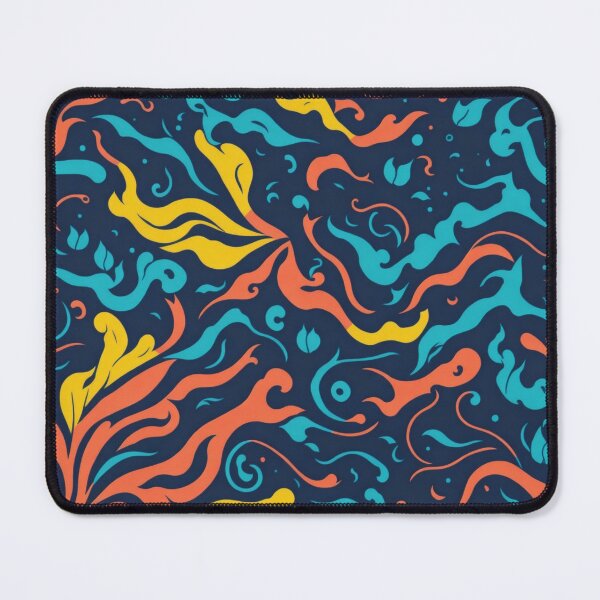Item preview, Light and Refreshing: Water-inspired Seamless Vector Art designed and sold by RedArtG09.