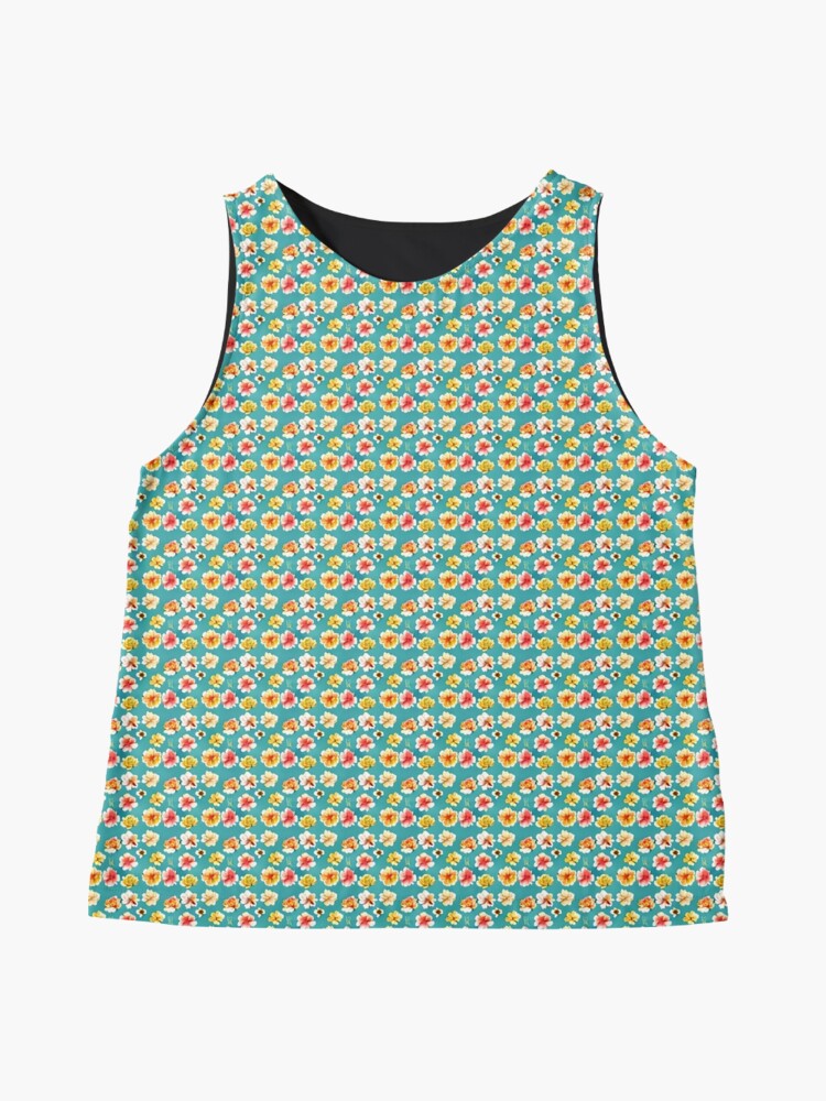 Thumbnail 4 of 6, Sleeveless Top, Flower Pattern "Alexandra" designed and sold by Patterns For Products.