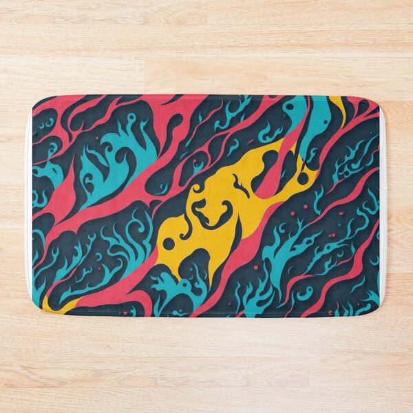 Item preview, Tropical Oasis: Vibrant Water Patterns for a Lively Design designed and sold by RedArtG09.