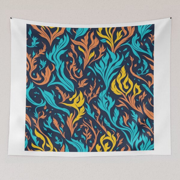 Item preview, Seamless Water Wonders: Vector Art with Vibrant Colors designed and sold by RedArtG09.