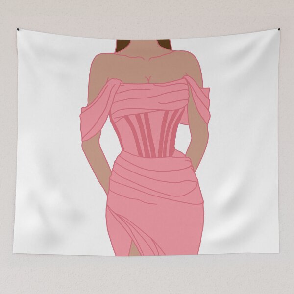 Item preview, Copy of Woman in pink dress designed and sold by R-mont.