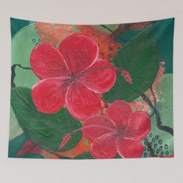 Item preview, Hibiscus Love designed and sold by Janine-Brewster.