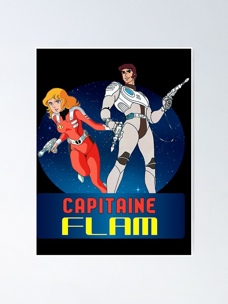 Capitaine Flam (Captain Future) classic t Art Print for Sale by  BoutiquePassio