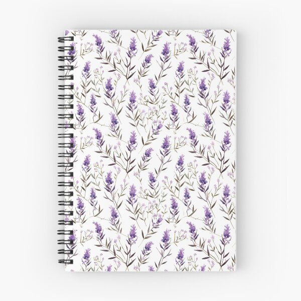 Item preview, Purple floral pattern  designed and sold by florallover444.