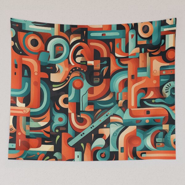 Item preview, Abstract Typographic Style designed and sold by Kojomo.