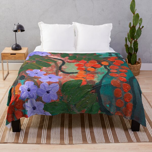 Item preview, Lush floral Tropics designed and sold by Janine-Brewster.