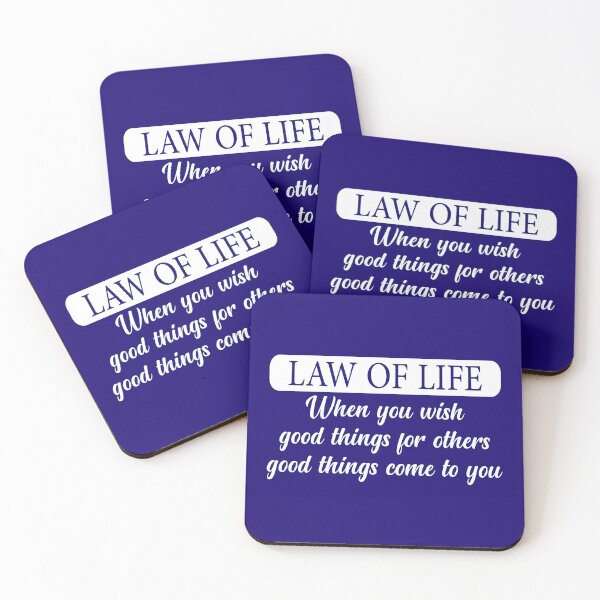 Item preview, Law of life, when you wish good things for others good things come to you designed and sold by Quotesgallery.